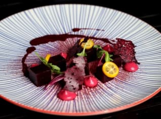 Ceviche z červené řepy Ceviche z červené řepy