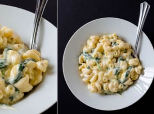 Mac and cheese s jogurtem Mac and cheese s jogurtem