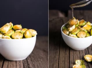 Růžičková kapusta s medovou chilli omáčkou Růžičková kapusta s medovou chilli omáčkou