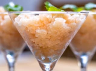 Granita z růžového grapefruitu Granita z růžového grapefruitu