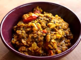 Čočková kaše dahl Čočková kaše dahl