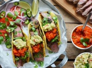Hovězí tacos Hovězí tacos
