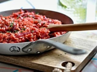 Risotto z červené řepy Risotto z červené řepy