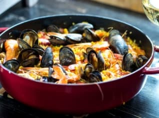 Tradiční paella Tradiční paella