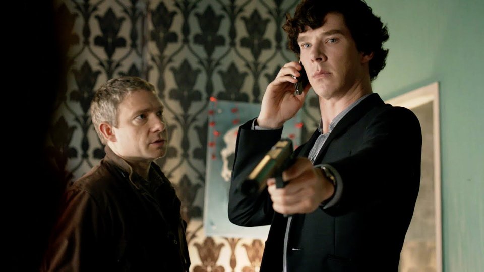 Záběry z filmu Sherlock: Skandál v Belgrávii Záběry z filmu Sherlock: Skandál v Belgrávii