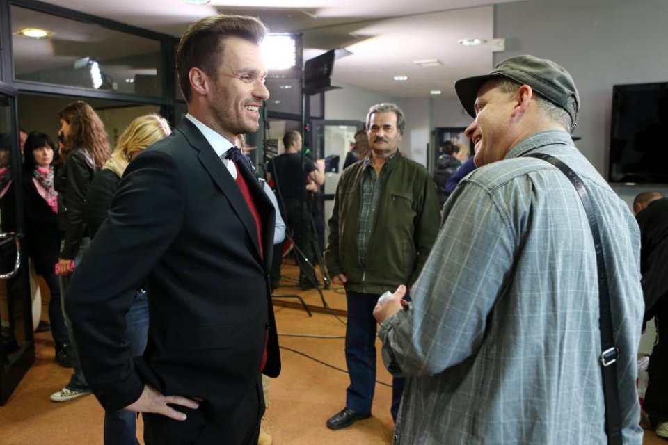 Leoš Mareš v zákulisí Leoš Mareš v zákulisí