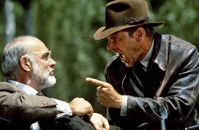 Záběry z filmu Indiana Jones a Poslední křížová výprava Záběry z filmu Indiana Jones a Poslední křížová výprava