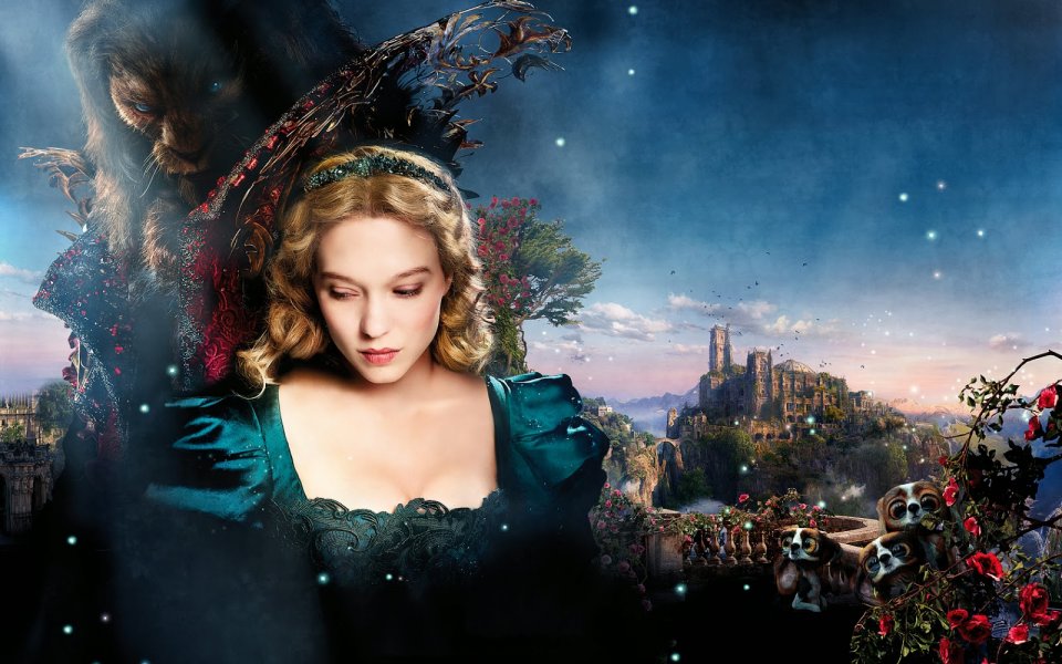 Záběry z francouzského filmu Kráska a zvíře 2014 Záběry z francouzského filmu Kráska a zvíře 2014