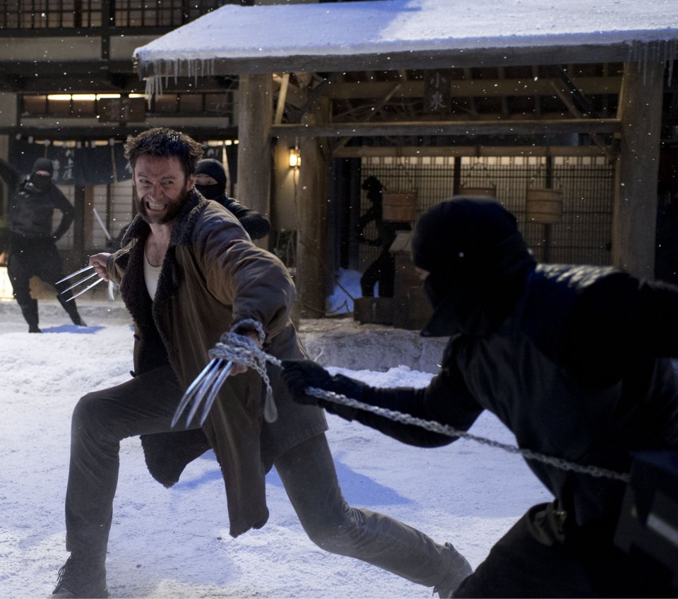 Záběry z filmu Wolverine Záběry z filmu Wolverine