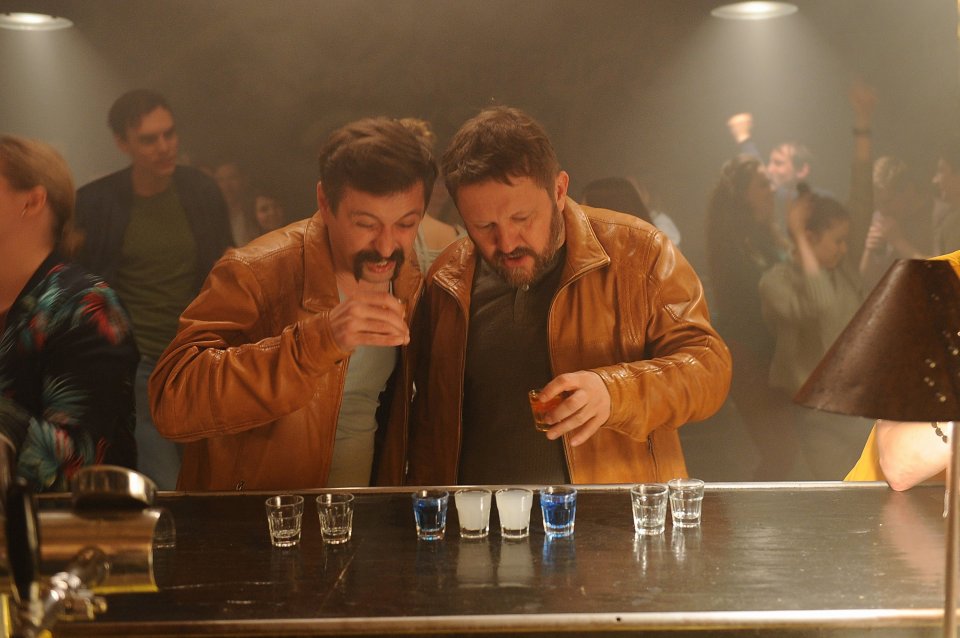 Jan Dolanský a Karel Zima. Jan Dolanský a Karel Zima.