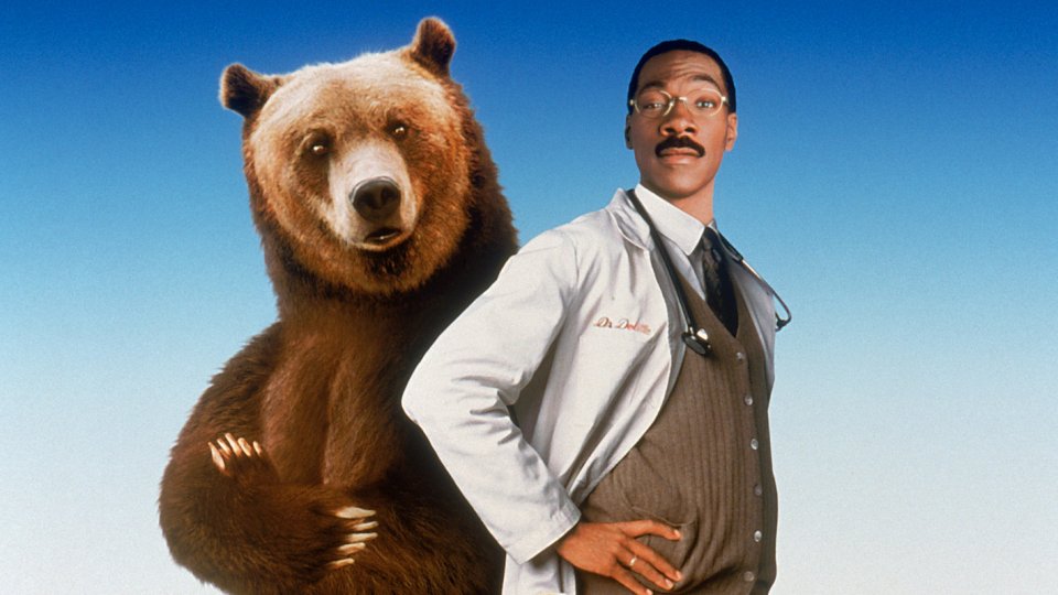 Záběry z filmu Dr. Dolittle - v hlavní roli Eddie Murphy Záběry z filmu Dr. Dolittle - v hlavní roli Eddie Murphy