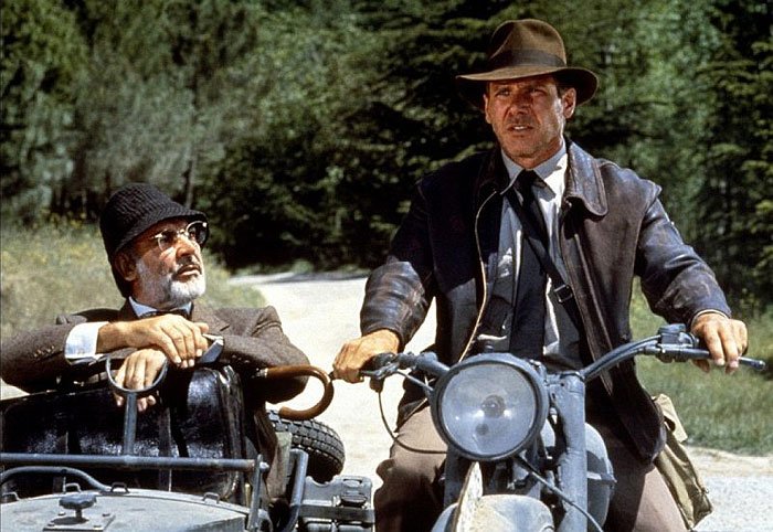 Záběry z filmu Indiana Jones a Poslední křížová výprava Záběry z filmu Indiana Jones a Poslední křížová výprava