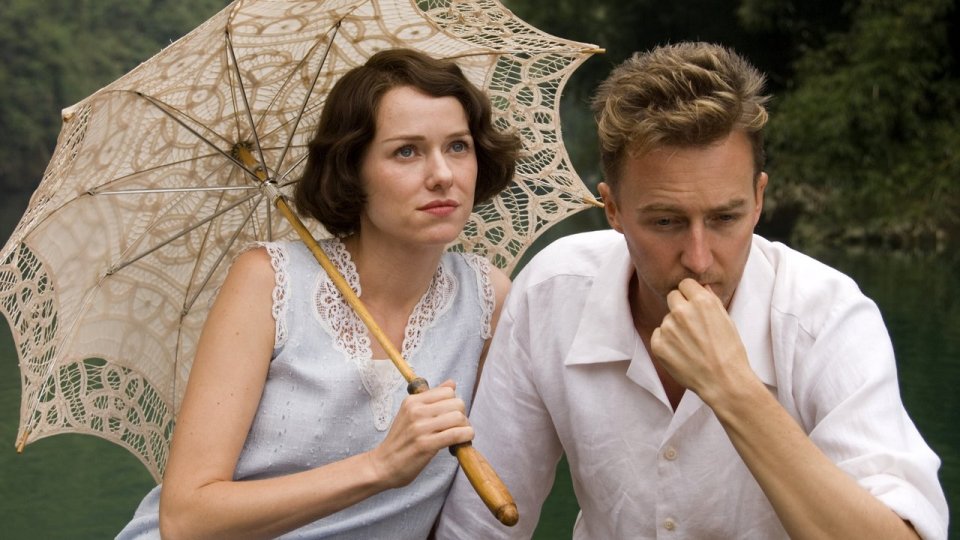 Záběry z filmu Barevný závoj Záběry z filmu Barevný závoj