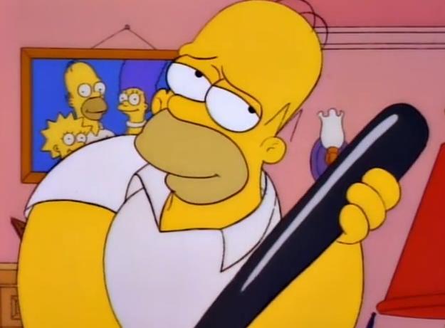 Homer je v ložnici poměrně "aktivní." Má dokonce i "speciální" den, zaměřený na tuto oblast, tzv. Whacking day = Den šoupání. A jednou takhle se ptá Marge, jestli si přeje, aby šoupal rychle, nebo pomalu. Marge odpoví pomalu... a pak rychle. Homer je v ložnici poměrně "aktivní." Má dokonce i "speciální" den, zaměřený na tuto oblast, tzv. Whacking day = Den šoupání. A jednou takhle se ptá Marge, jestli si přeje, aby šoupal rychle, nebo pomalu. Marge odpoví pomalu... a pak rychle.