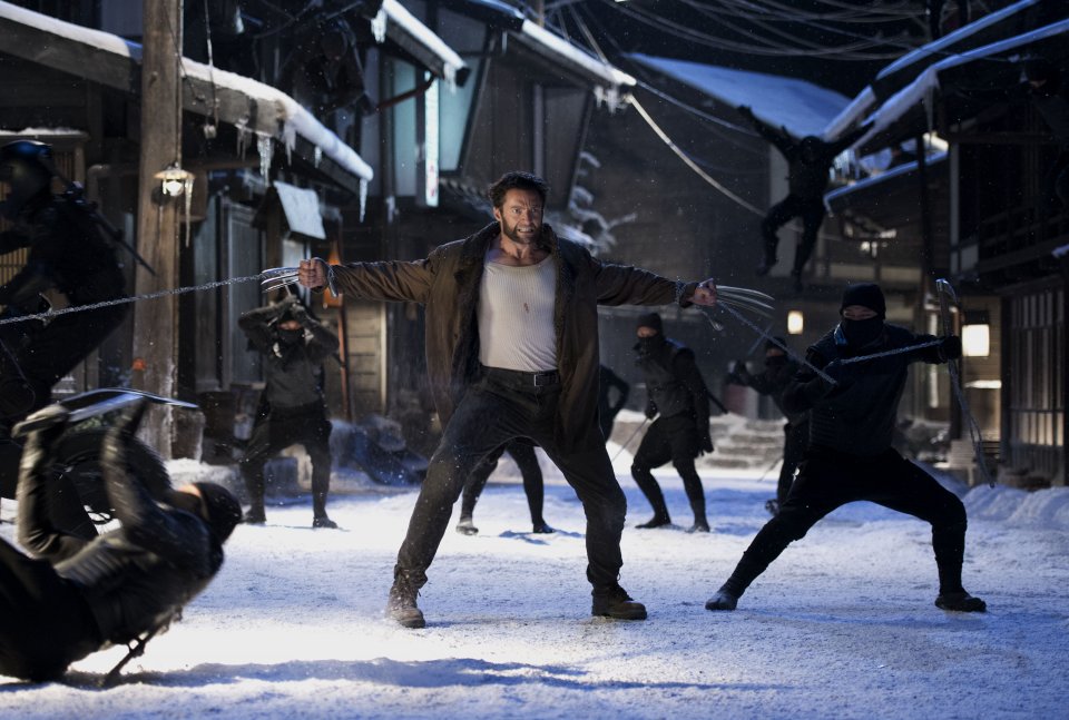 Záběry z filmu Wolverine Záběry z filmu Wolverine