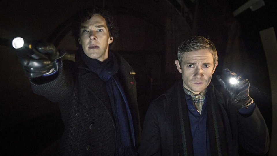 Záběry z filmu Sherlock: Prázdný pohřebák Záběry z filmu Sherlock: Prázdný pohřebák