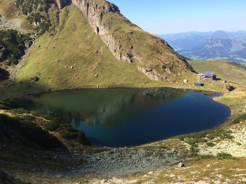 Horské jezero Wildesee Horské jezero Wildesee