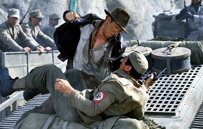Záběry z filmu Indiana Jones a Poslední křížová výprava Záběry z filmu Indiana Jones a Poslední křížová výprava