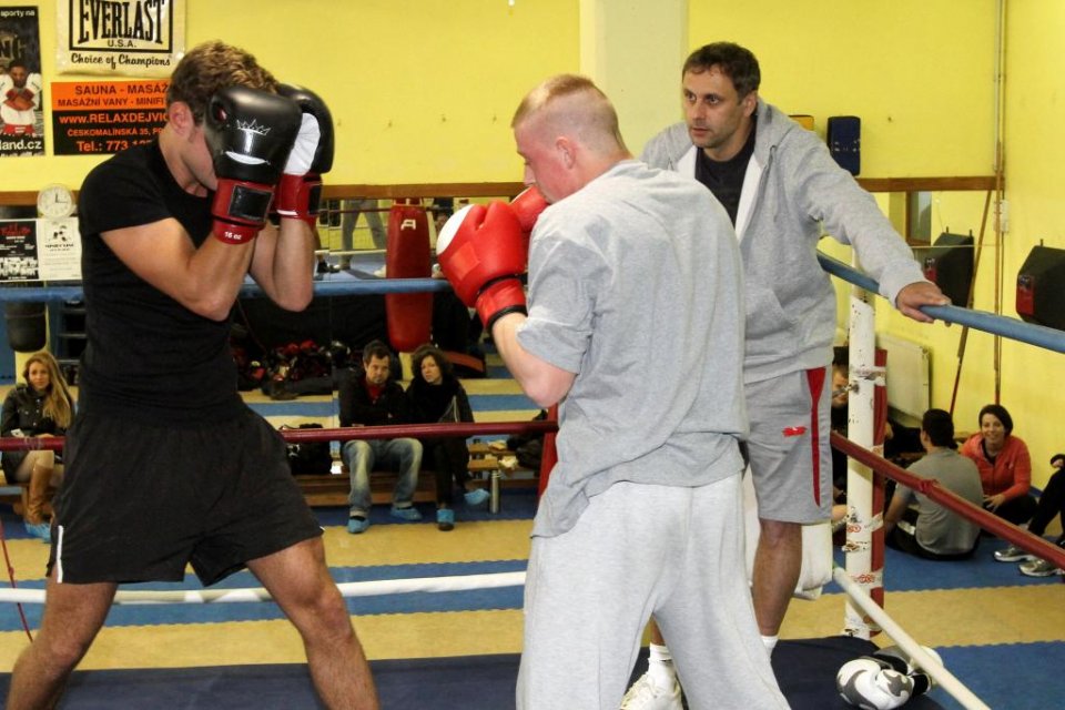 Dalibor se šel vyřádit na box Dalibor se šel vyřádit na box