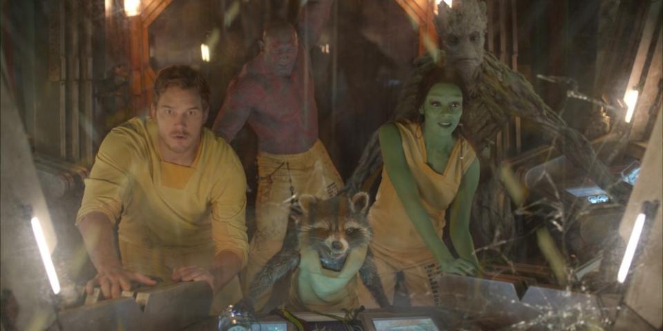 11) Strážci Galaxie (2014) – Rozjívená space opera a zářný důkaz toho, že jde skvěle zadaptovat sebeobskurnější kreslený sešit. 11) Strážci Galaxie (2014) – Rozjívená space opera a zářný důkaz toho, že jde skvěle zadaptovat sebeobskurnější kreslený sešit.