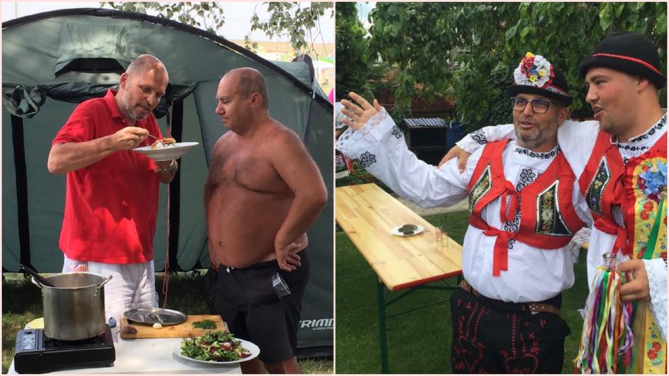 Ano, šéfe! v Pasohlávkách a místním kempu. Ano, šéfe! v Pasohlávkách a místním kempu.