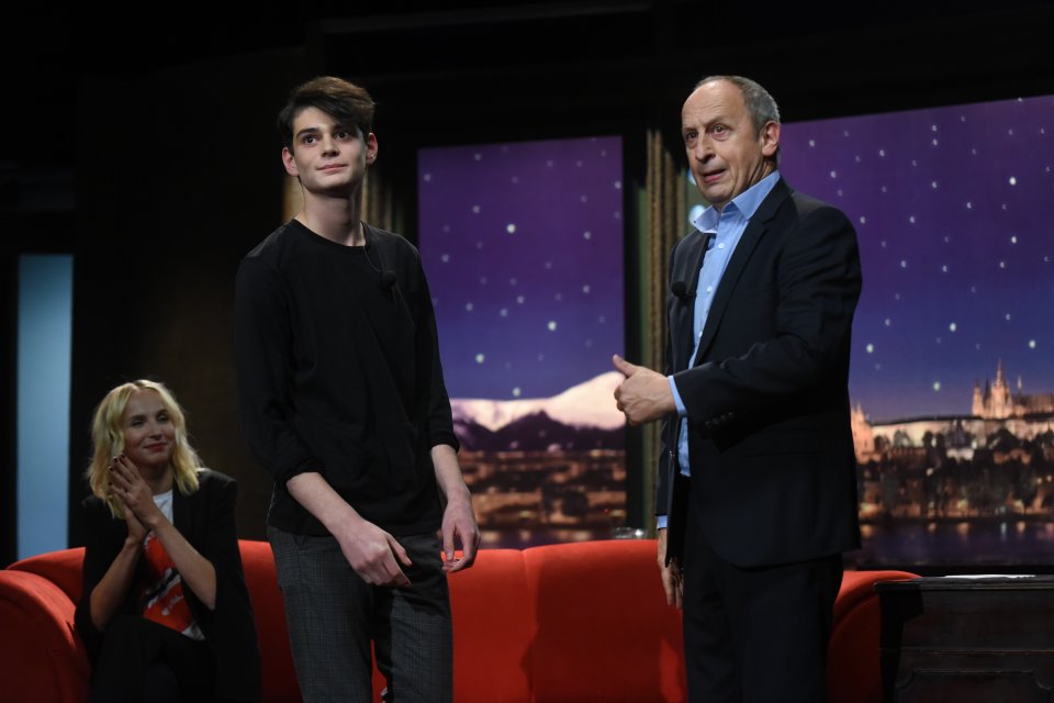 Josef Trojan v Show Jana Krause prozradí i svojí přezdívku. Josef Trojan v Show Jana Krause prozradí i svojí přezdívku.