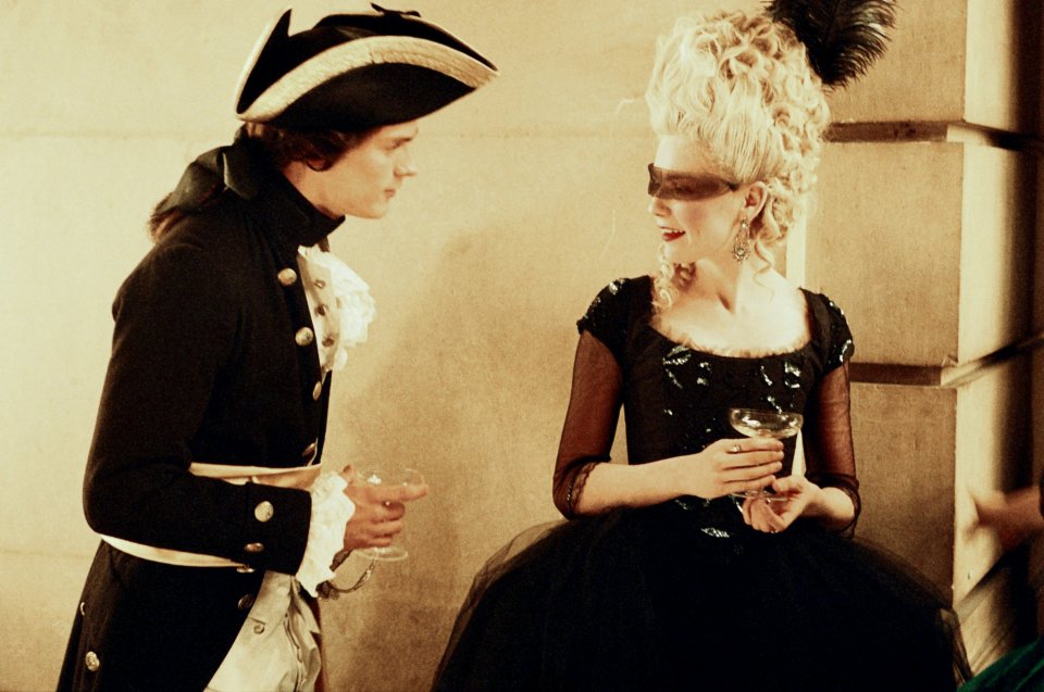 Záběry z filmu Marie Antoinetta Záběry z filmu Marie Antoinetta
