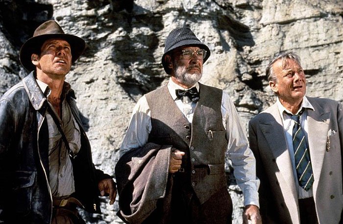 Záběry z filmu Indiana Jones a Poslední křížová výprava Záběry z filmu Indiana Jones a Poslední křížová výprava
