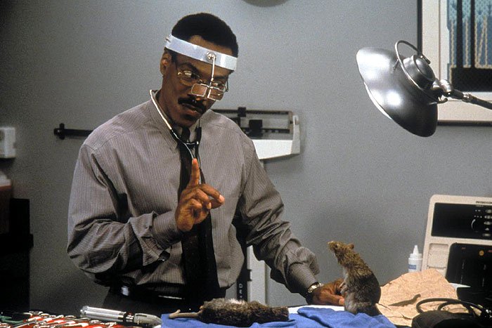 Záběry z filmu Dr. Dolittle - v hlavní roli Eddie Murphy Záběry z filmu Dr. Dolittle - v hlavní roli Eddie Murphy