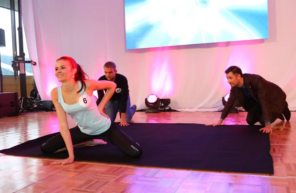 Ukázku gymnastiky Ukázku gymnastiky