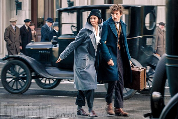 Porpertina Goldstein a Mlok Scamander Porpertina Goldstein a Mlok Scamander