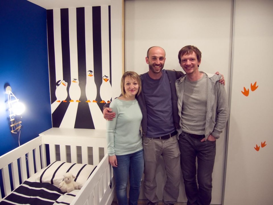 Katka, designér Marek a Petr Katka, designér Marek a Petr