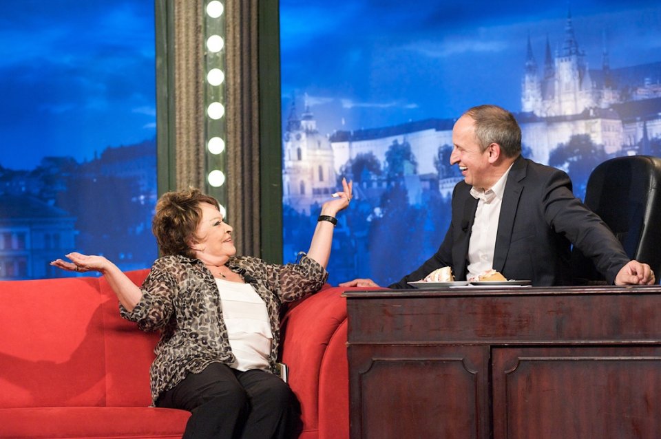 Herečka Jiřina Bohdalová vystoupila také v Show Jana Krause. Herečka Jiřina Bohdalová vystoupila také v Show Jana Krause.