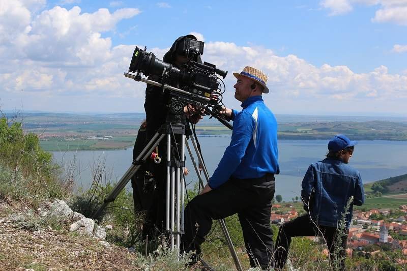 A tady už skutečný filmový štáb A tady už skutečný filmový štáb