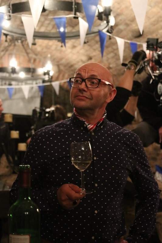 Enolog Luis (Robert Nebřenský) ve svém živlu Enolog Luis (Robert Nebřenský) ve svém živlu