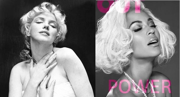 Beyoncé versus Marylin Monroe Beyoncé versus Marylin Monroe