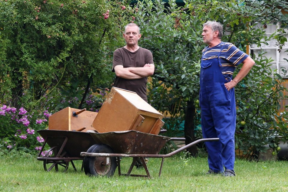 Radim dělá finální úpravy přestavby Radim dělá finální úpravy přestavby