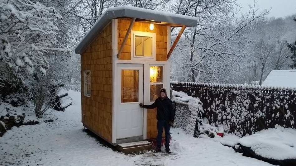 Zvládne tam bydlet i v zimě Zvládne tam bydlet i v zimě