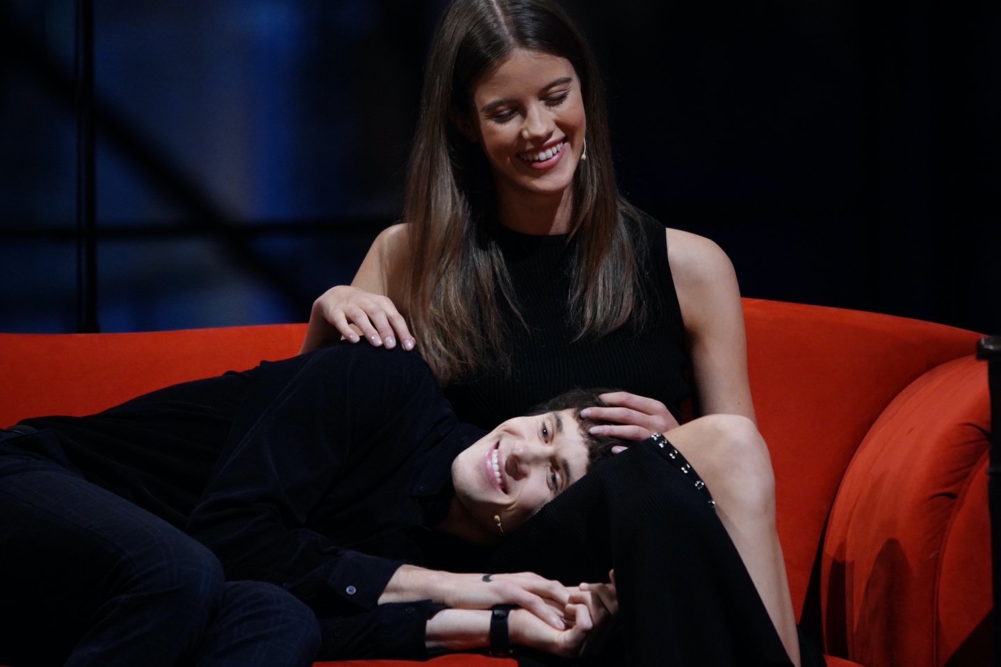 Show Jana Krause 19.2. Albert Černý se svojí přítelkyní Barborou Podzimkovou Show Jana Krause 19.2. Albert Černý se svojí přítelkyní Barborou Podzimkovou