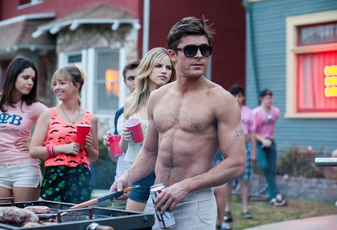 Zac Efron v komedii Sousedi. Zac Efron v komedii Sousedi.