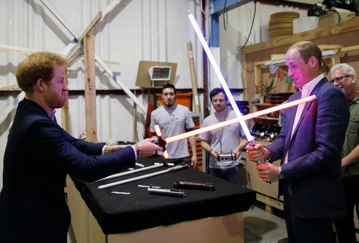 Princ Harry a William - Star Wars 1 Princ Harry a William - Star Wars 1