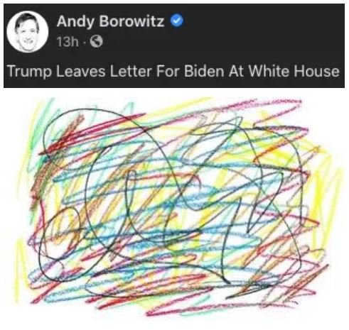 Co napsal Trump na vzkaz prezidentu Bidenovi? Co napsal Trump na vzkaz prezidentu Bidenovi?