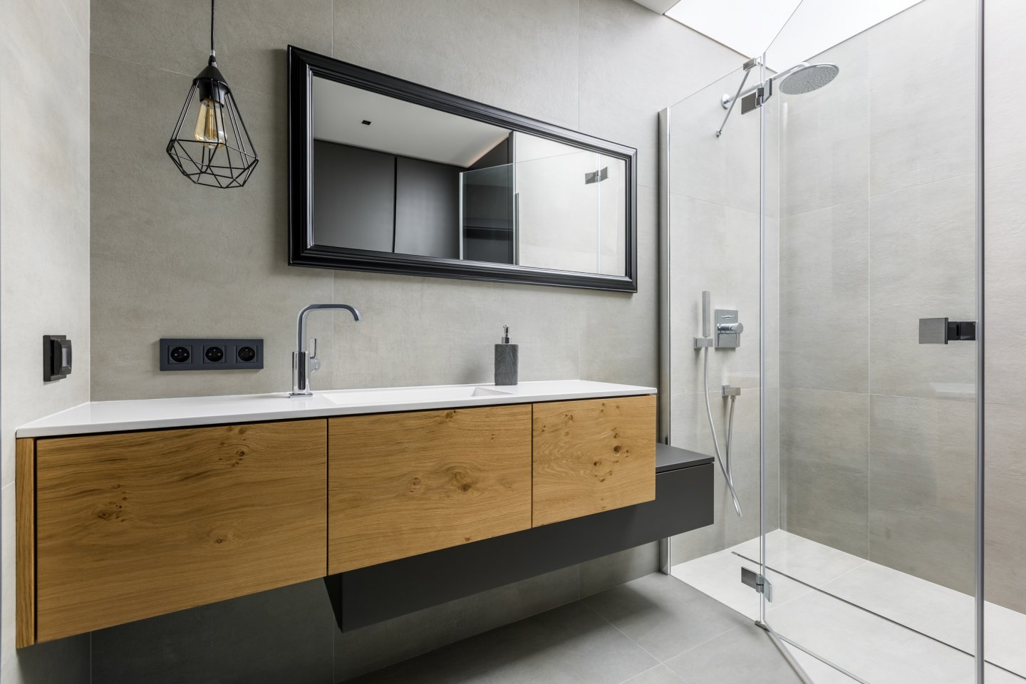 Beton v koupelně může být stylový Beton v koupelně může být stylový