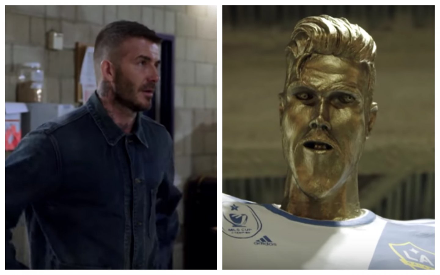 David Beckham a socha prank 9 David Beckham a socha prank 9