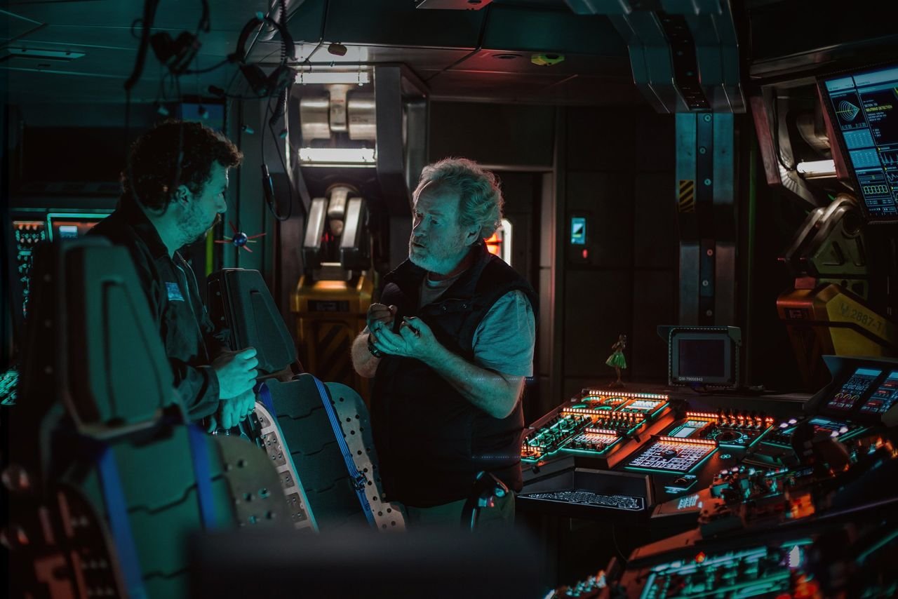 Ridley Scott na velitelském můstku Ridley Scott na velitelském můstku
