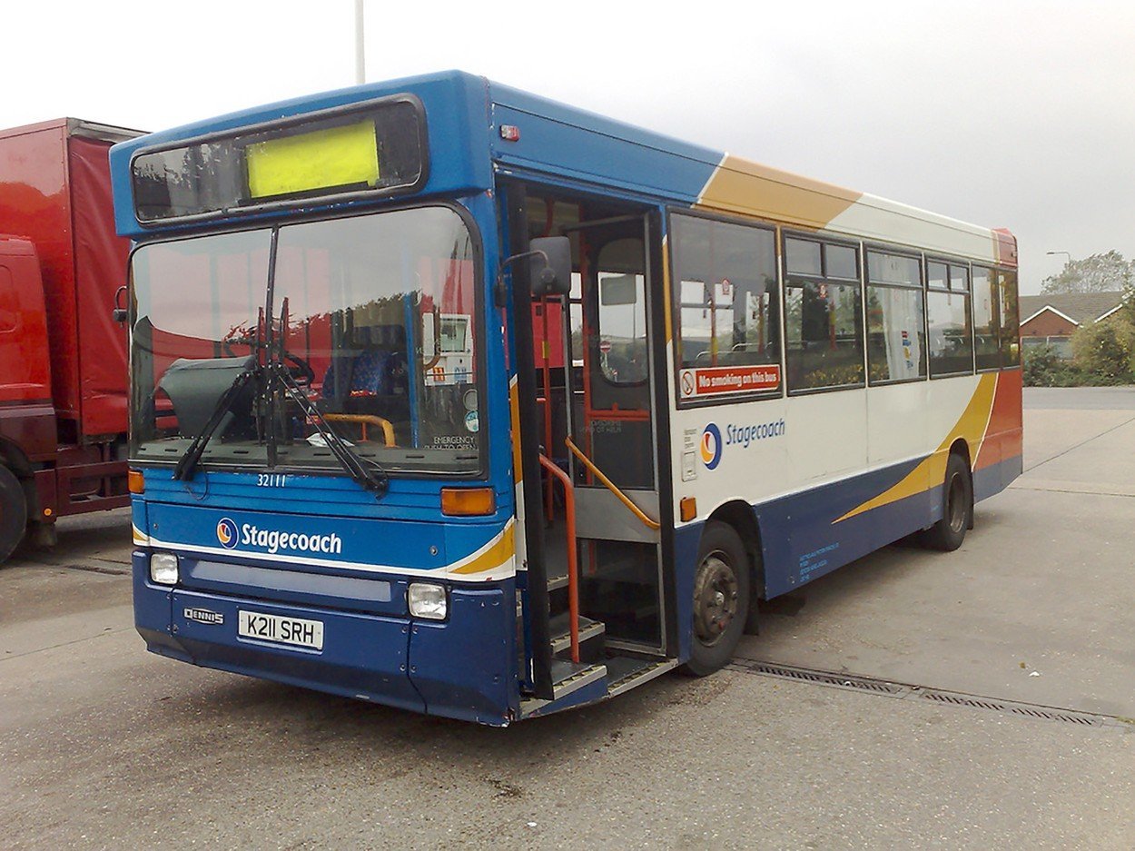 Takhle autobus vypadal na začátku Takhle autobus vypadal na začátku