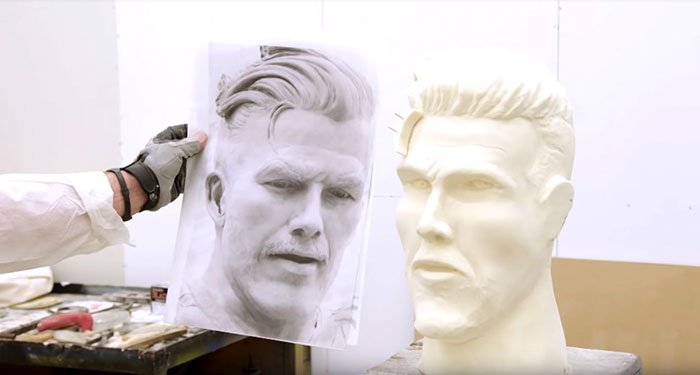David Beckham a socha prank 3 David Beckham a socha prank 3