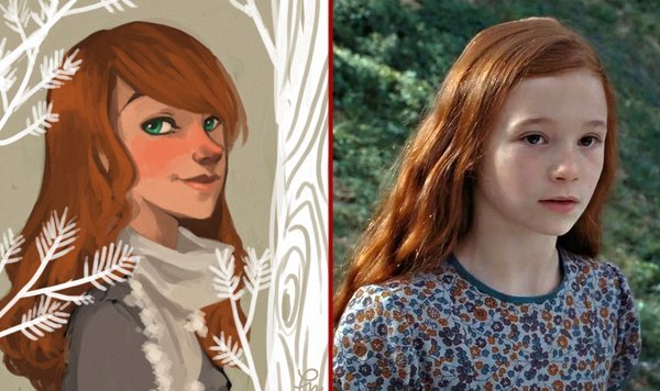 Mladá Lily Potterová Mladá Lily Potterová