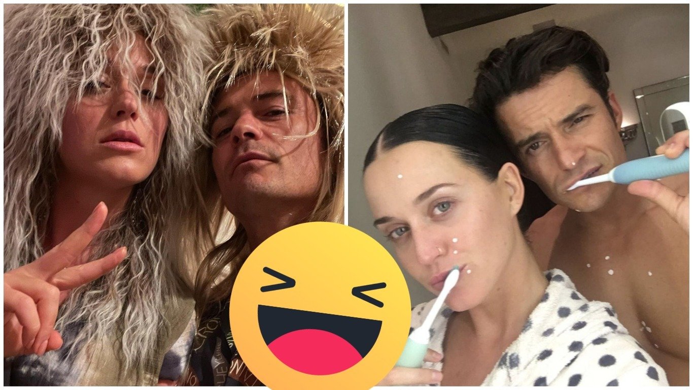 Orlando Bloom a Katy Perry Orlando Bloom a Katy Perry
