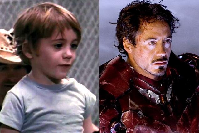 Robert Downey Jr. v 5 letech ve svém prvním filmu Pound. Robert Downey Jr. v 5 letech ve svém prvním filmu Pound.